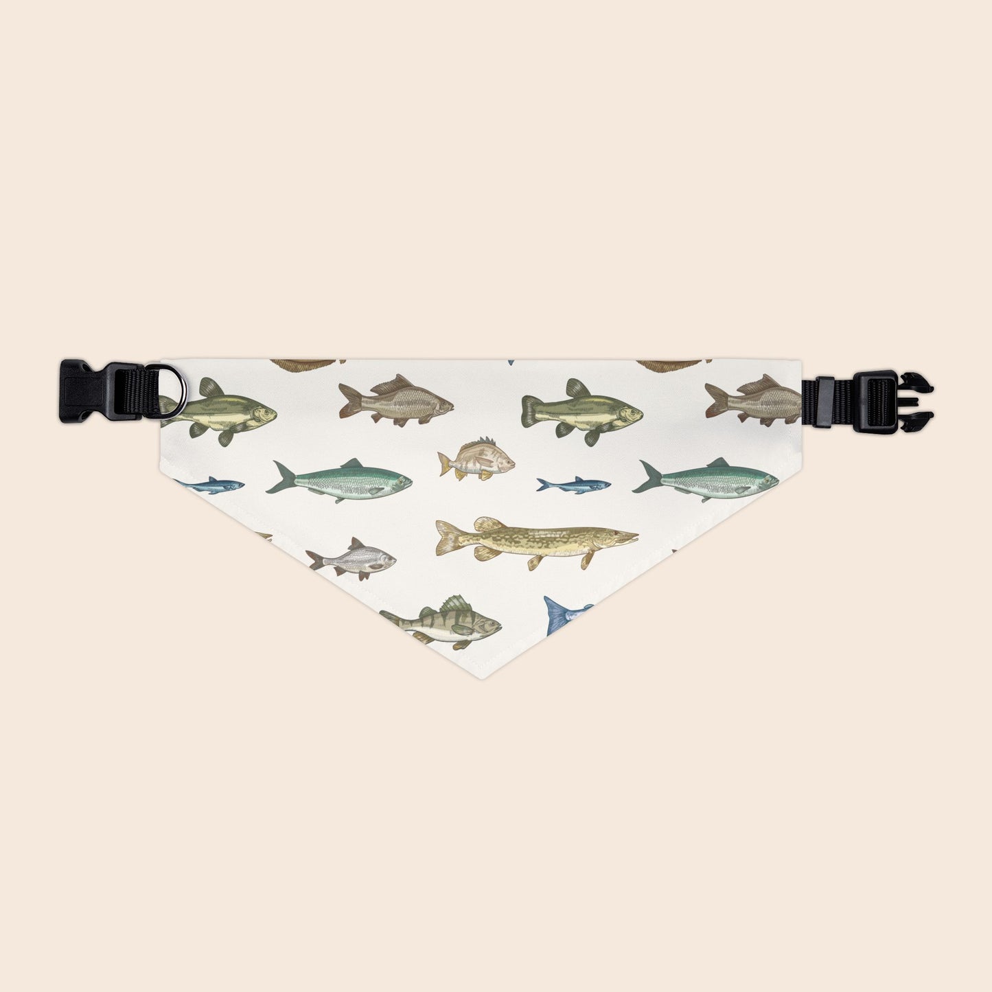 Fishing Over the Collar Dog Bandana