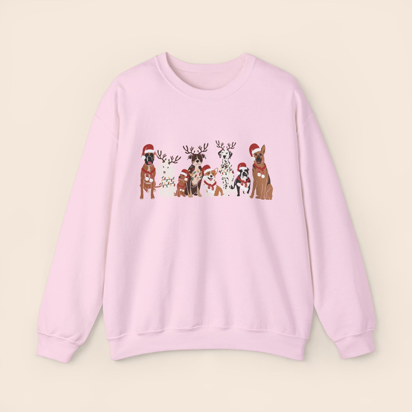 Christmas Dogs Crewneck Sweatshirt