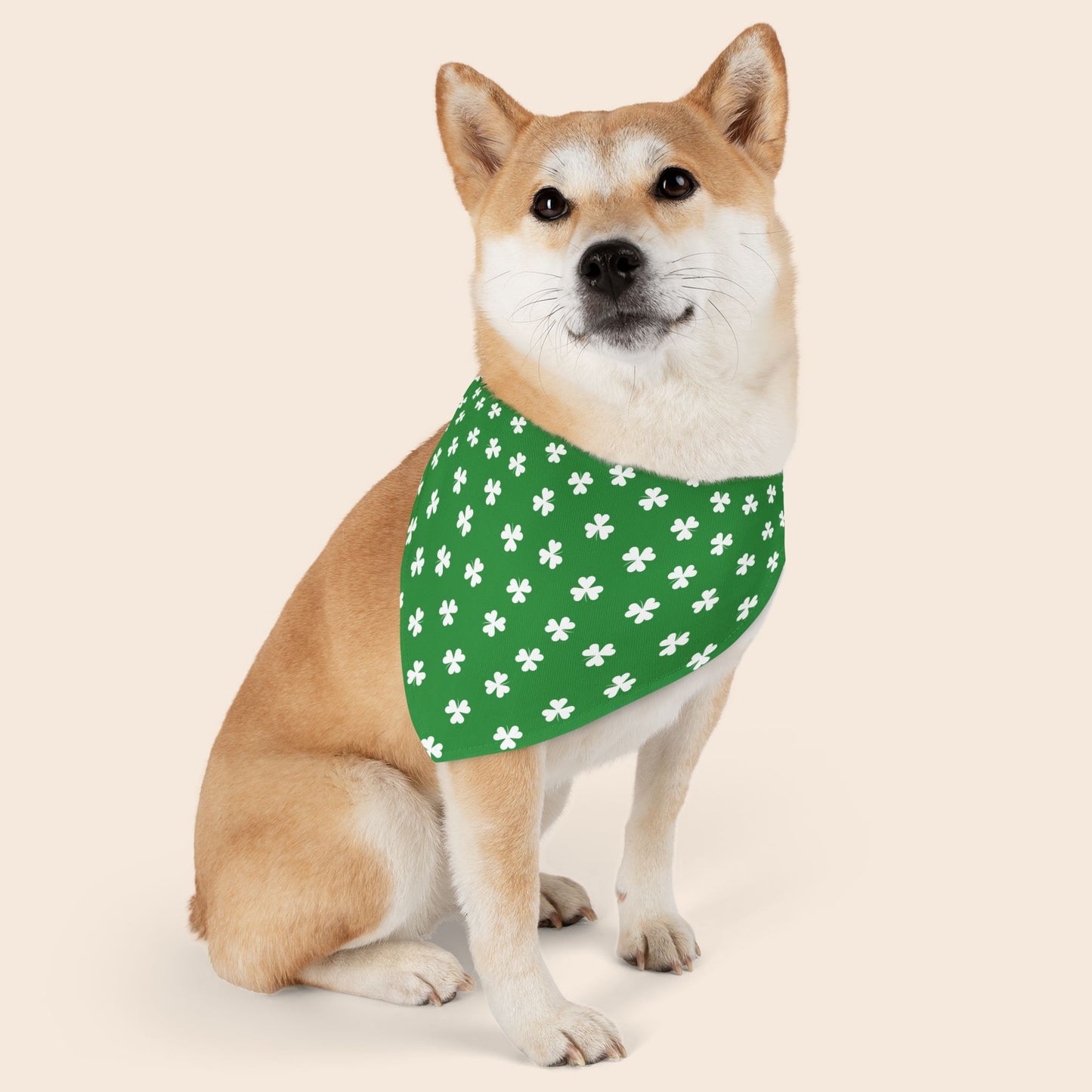 St. Patrick's Day Over the Collar Dog Bandana