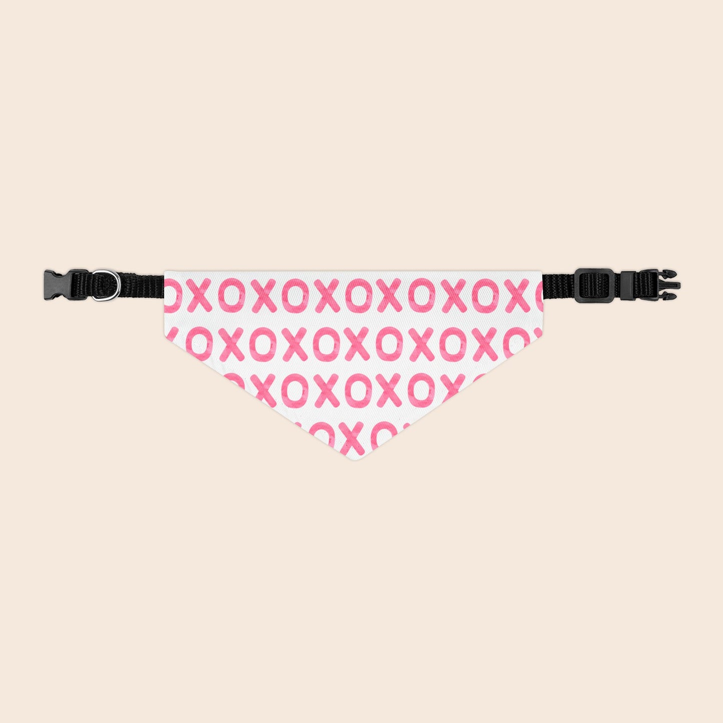 XOXO Valentine's Day Over the Collar Dog Bandana
