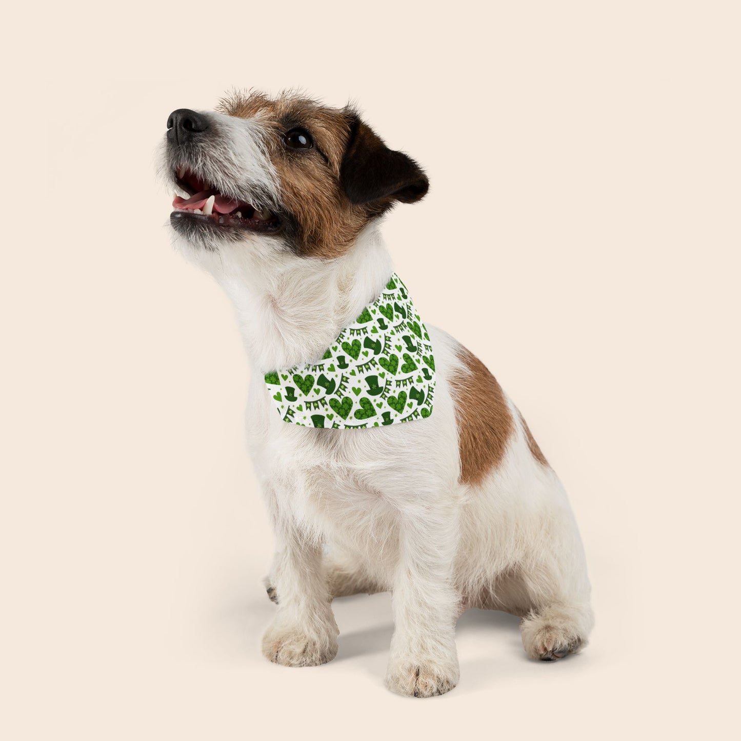St. Patrick's Day Over the Collar Dog Bandana