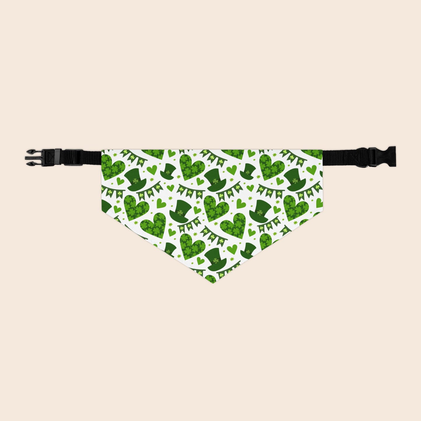 St. Patrick's Day Over the Collar Dog Bandana