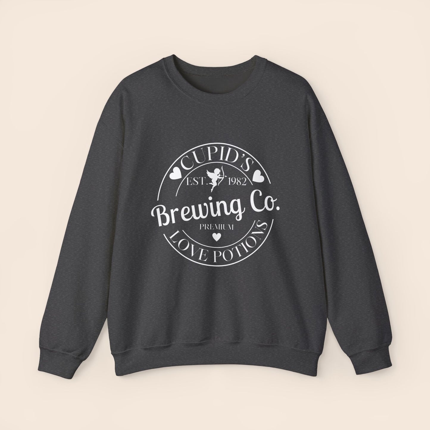 Cupid's Brewing Co. Love Potions Valentine's Day Crewneck Sweatshirt