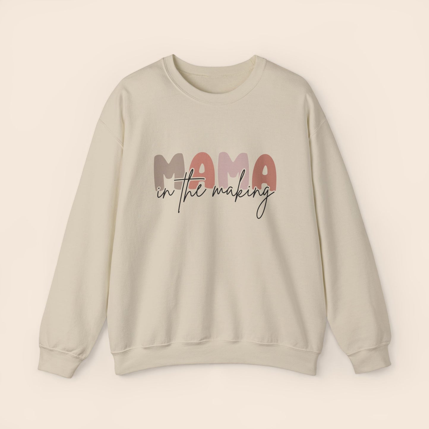 Mama In The Making Pregnancy Crewneck Sweatshirt