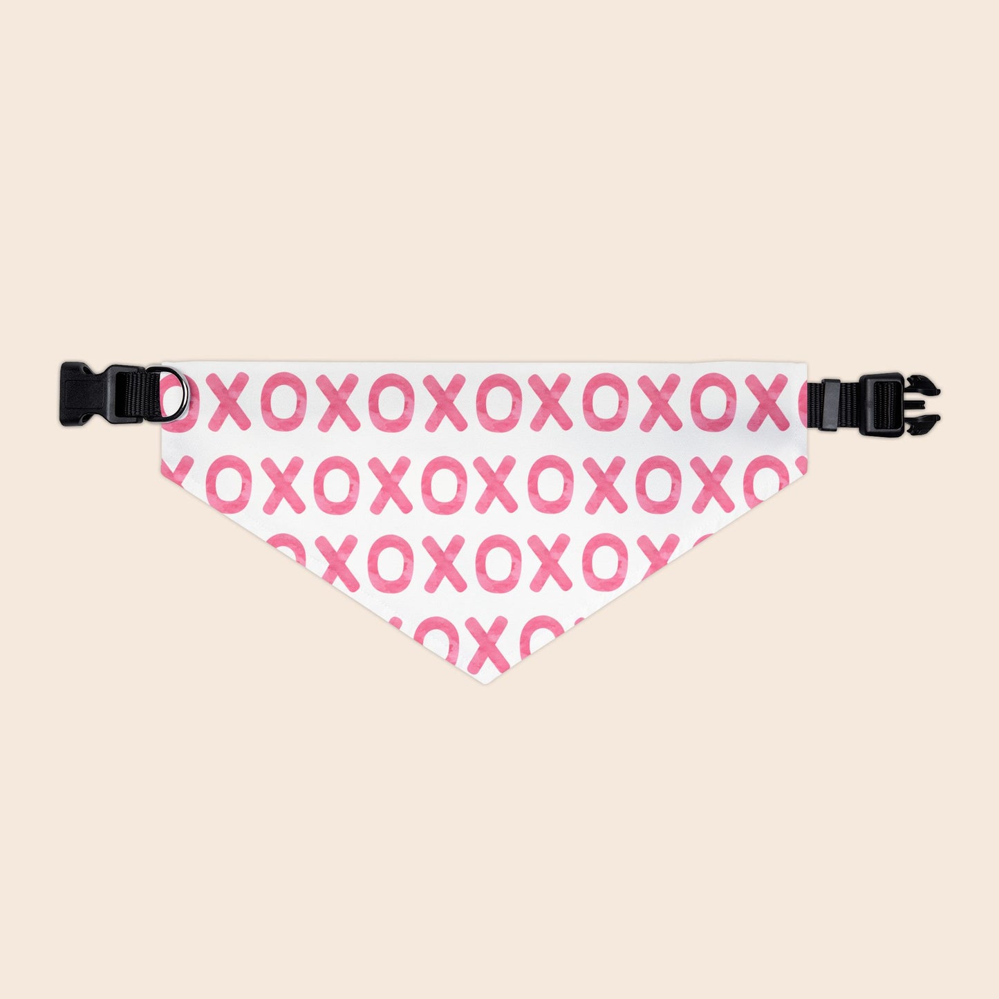XOXO Valentine's Day Over the Collar Dog Bandana
