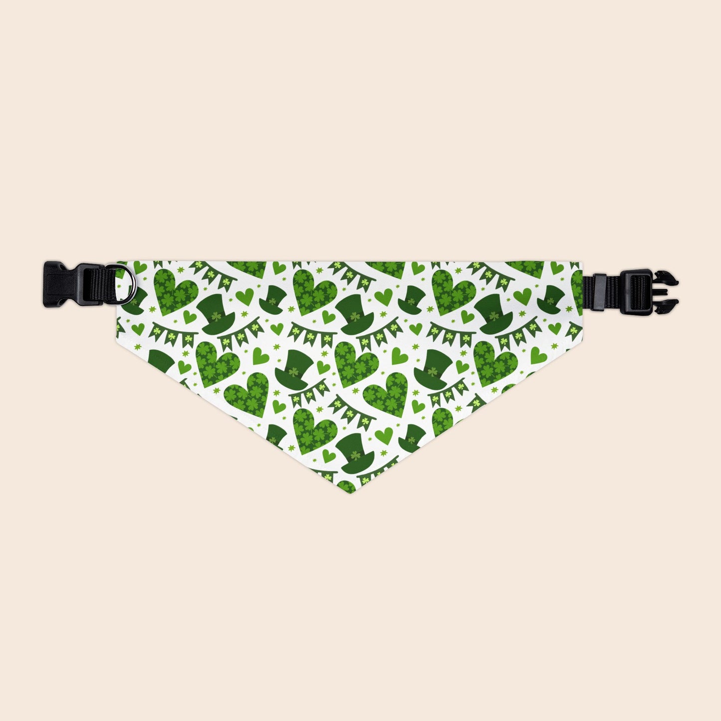 St. Patrick's Day Over the Collar Dog Bandana