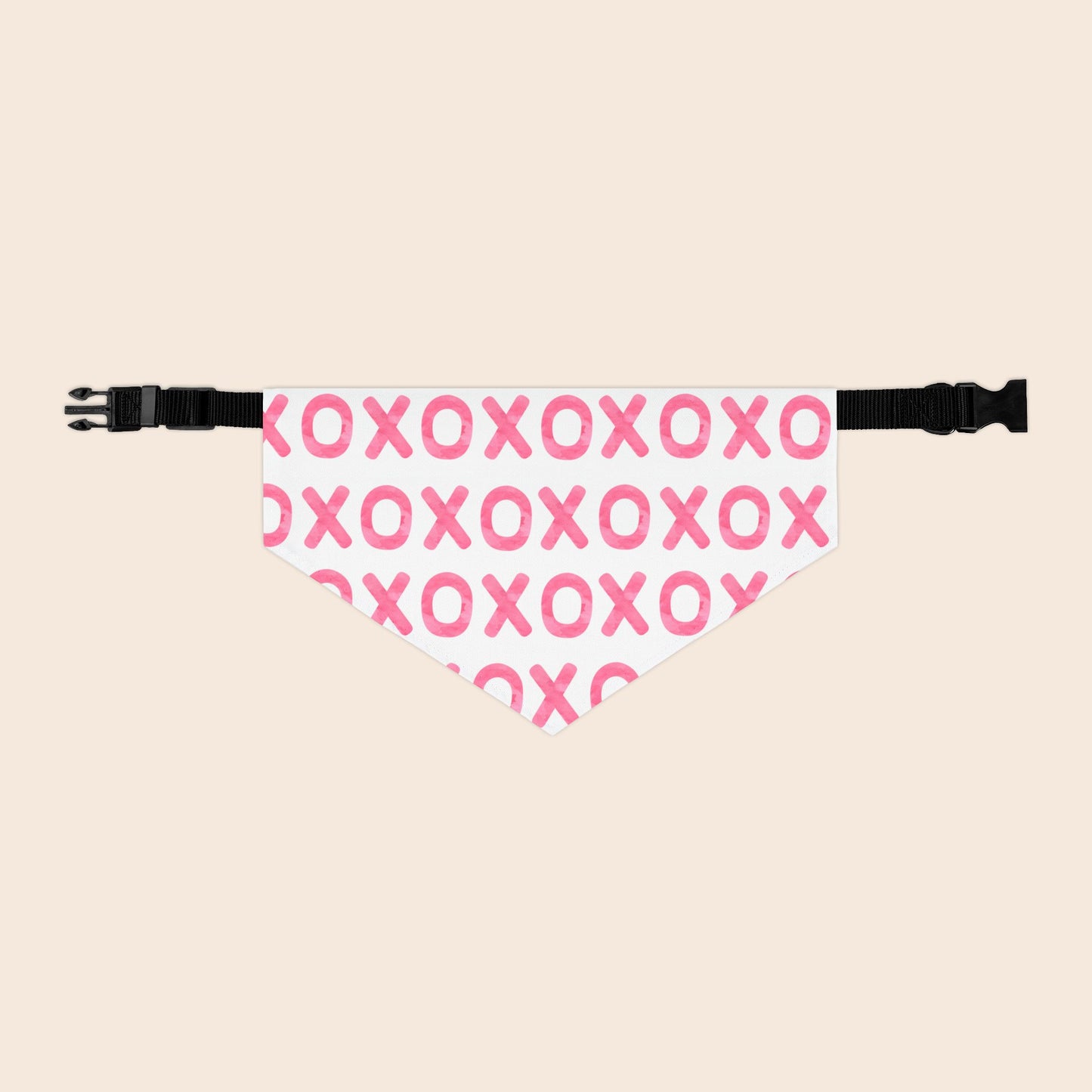 XOXO Valentine's Day Over the Collar Dog Bandana