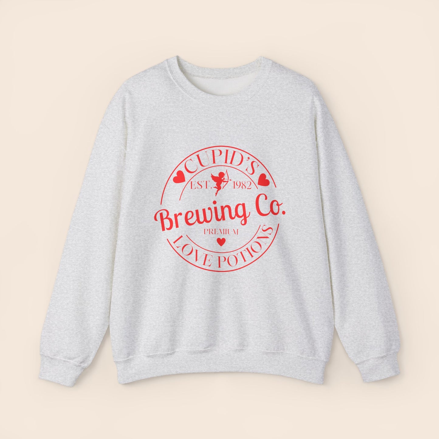 Cupid's Brewing Co. Love Potions Valentine's Day Crewneck Sweatshirt
