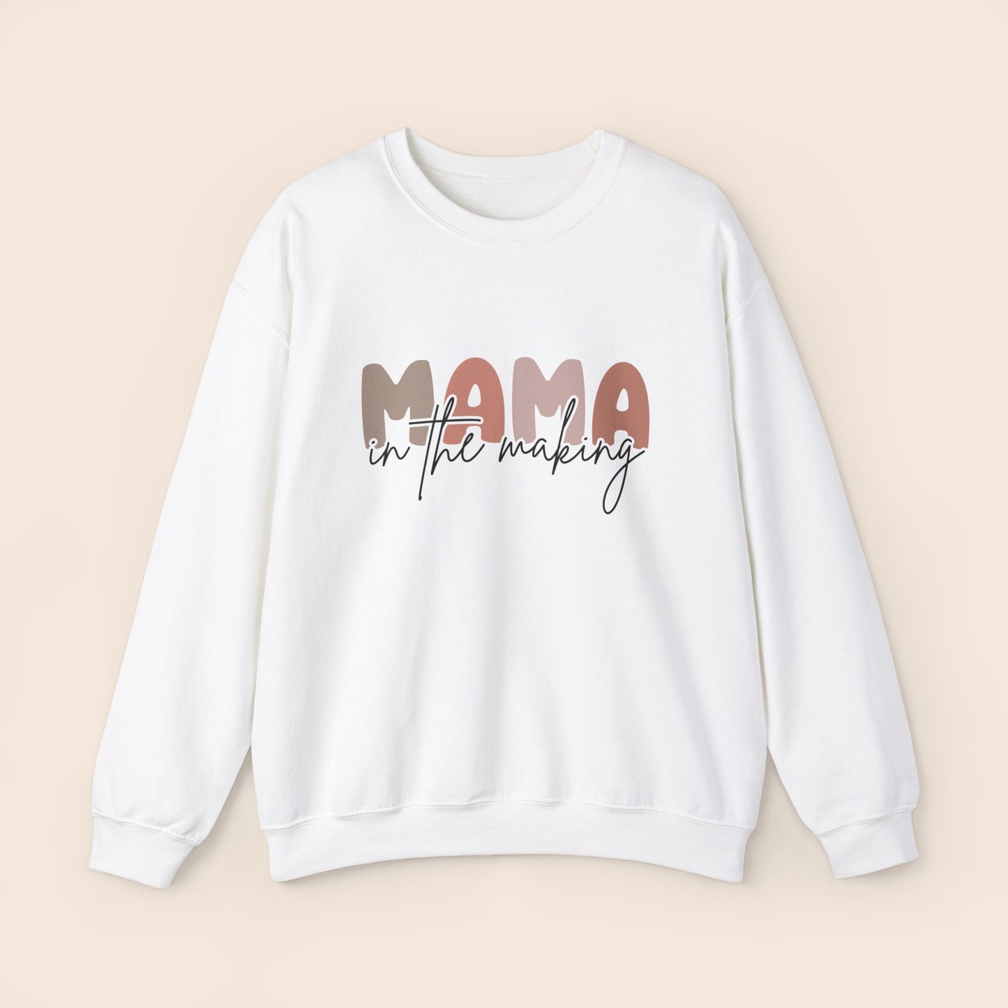 Mama In The Making Pregnancy Crewneck Sweatshirt