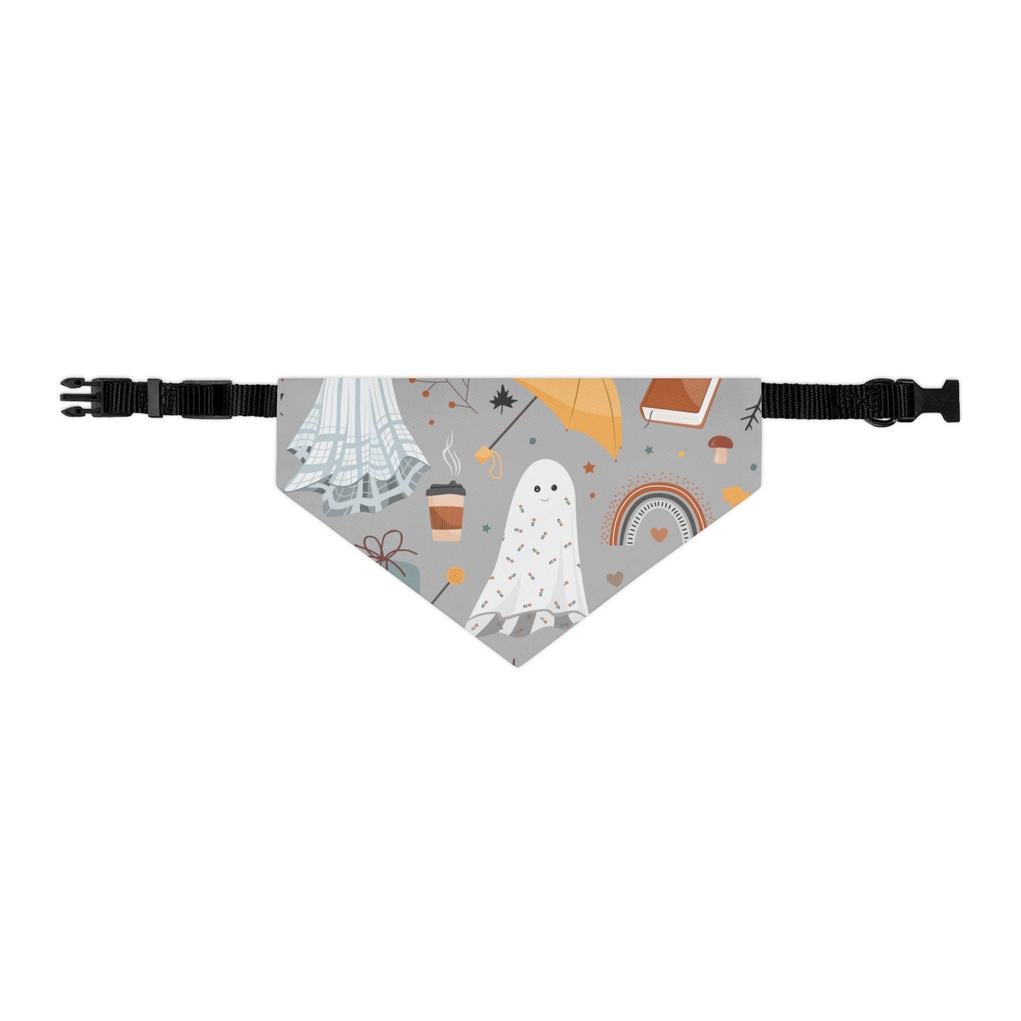 Cute Halloween Over the Collar Dog Bandana