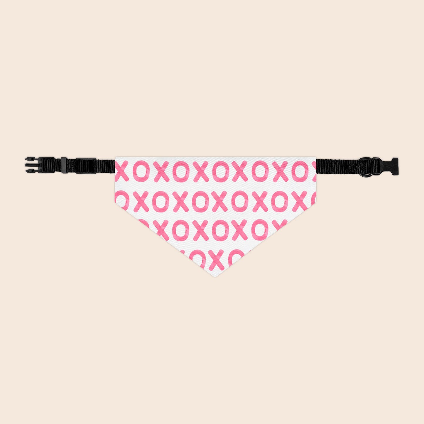 XOXO Valentine's Day Over the Collar Dog Bandana