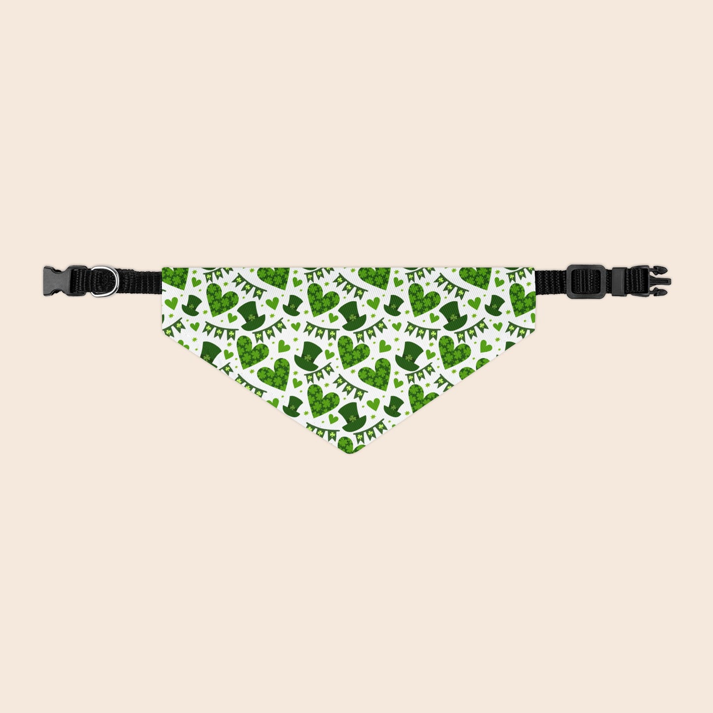 St. Patrick's Day Over the Collar Dog Bandana