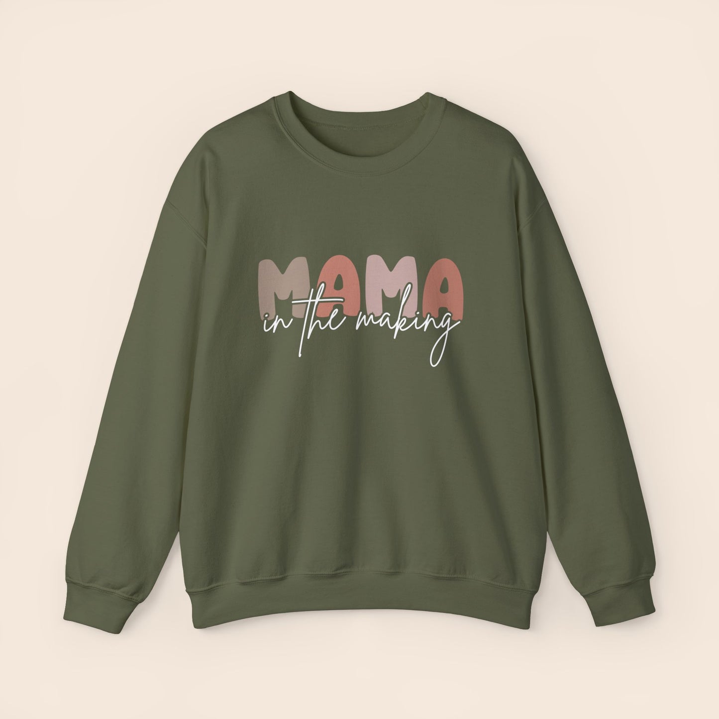 Mama In The Making Pregnancy Crewneck Sweatshirt
