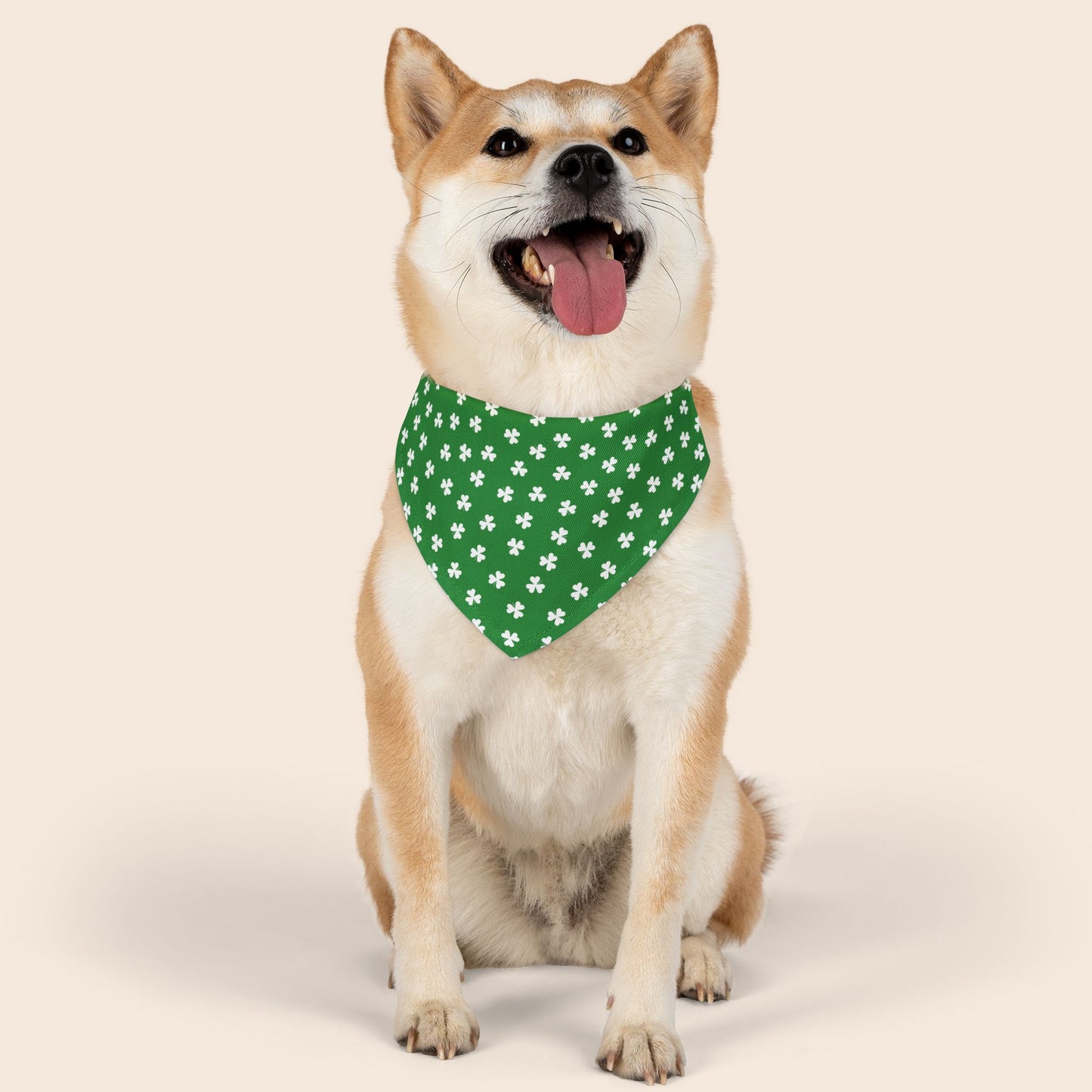 St. Patrick's Day Over the Collar Dog Bandana