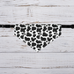 Cow Print Over The Collar Dog Bandana