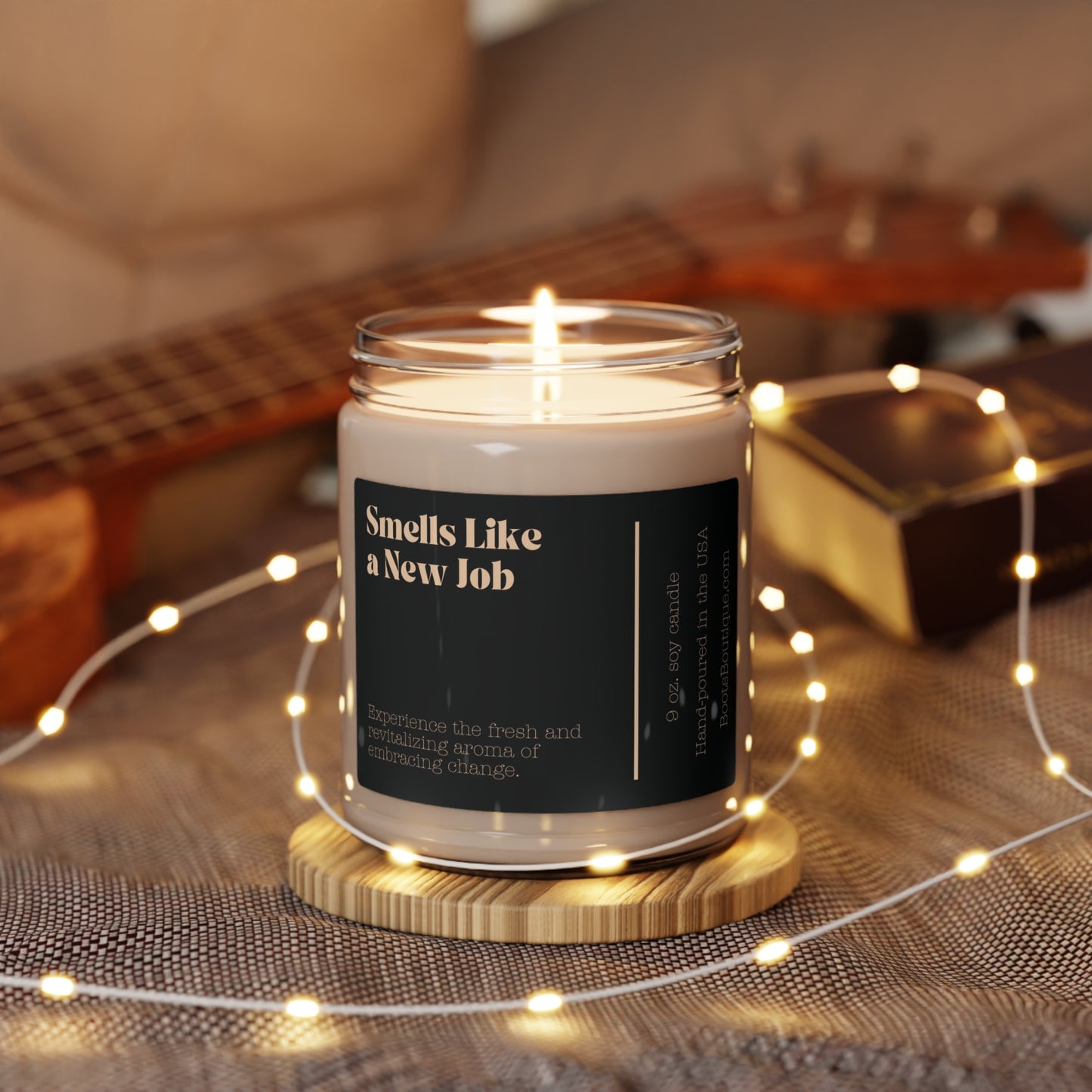 Smells Like A New Job 9oz Soy Candle