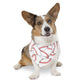 Baseball Over the Collar Dog Bandana