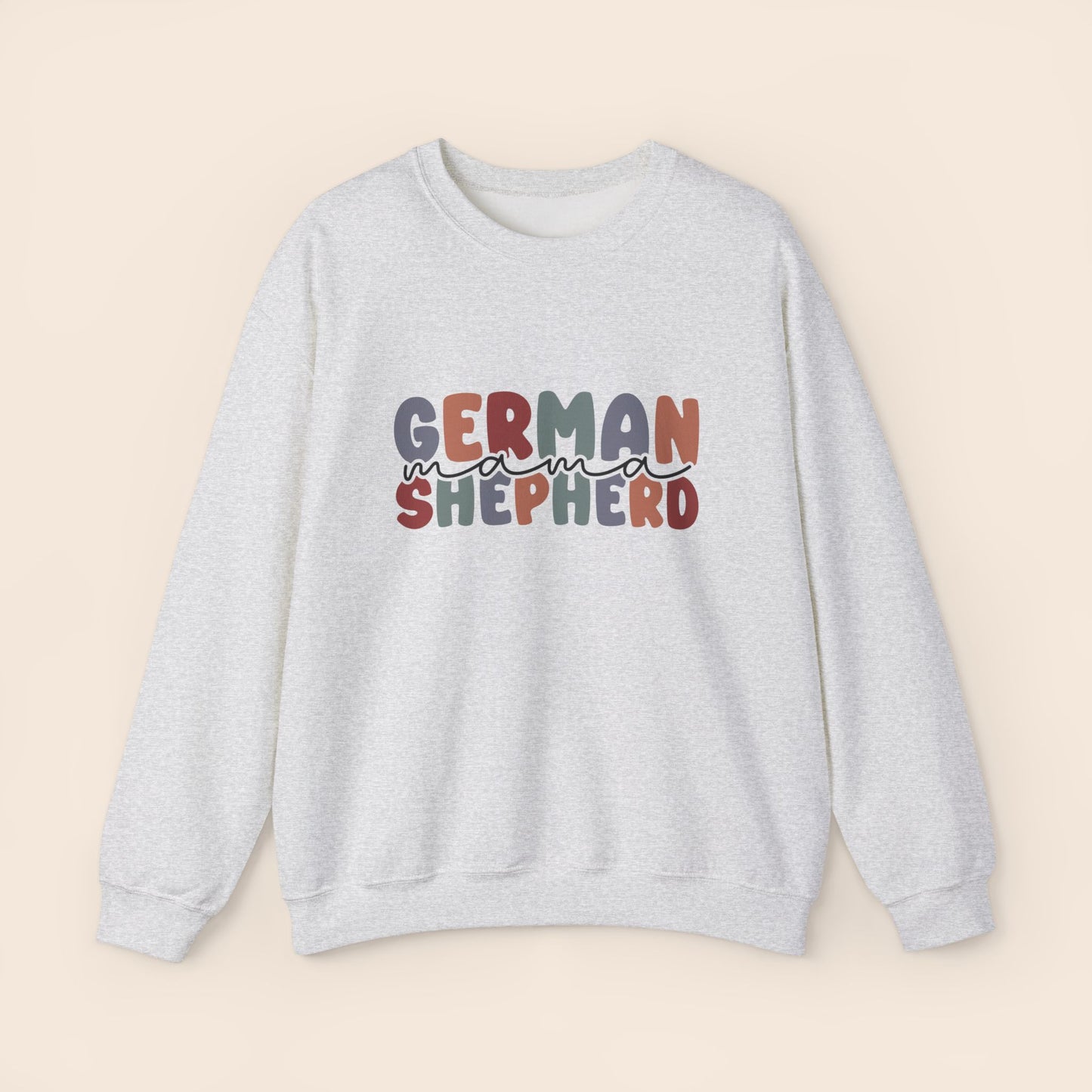 German Shepherd Mama Crewneck Sweatshirt