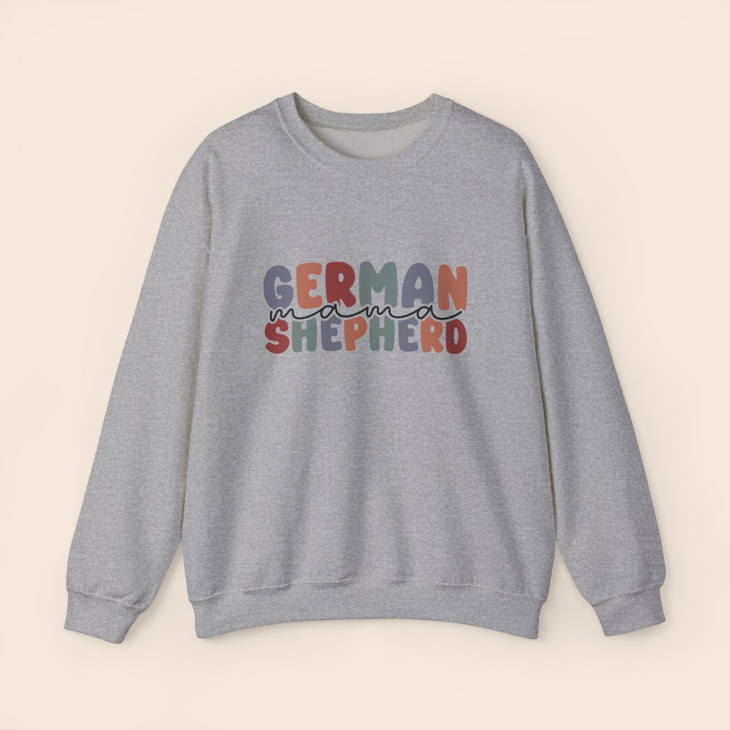 German Shepherd Mama Crewneck Sweatshirt