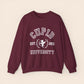 Cupid University Valentine's Day Crewneck Sweatshirt