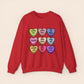 Candy Hearts Valentine's Day Crewneck Sweatshirt