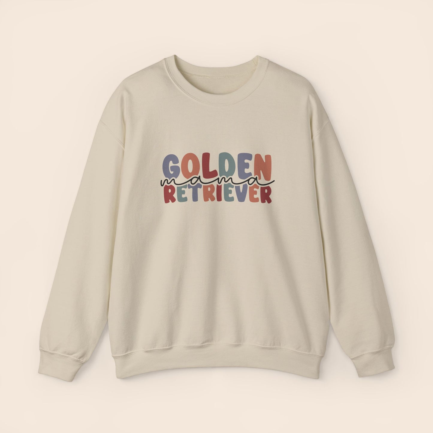 Golden Retriever Mama Crewneck Sweatshirt