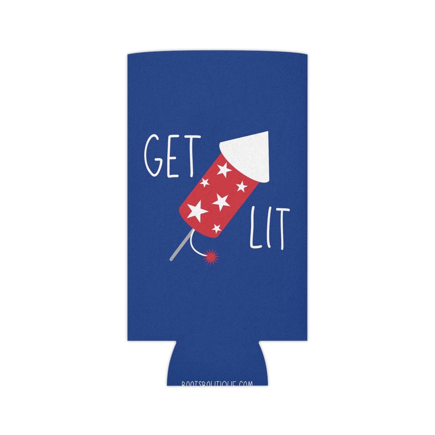 Get Lit - Fourth of July Can Cooler