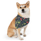 Christmas Over the Collar Dog Bandana