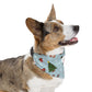 Christmas Over the Collar Dog Bandana