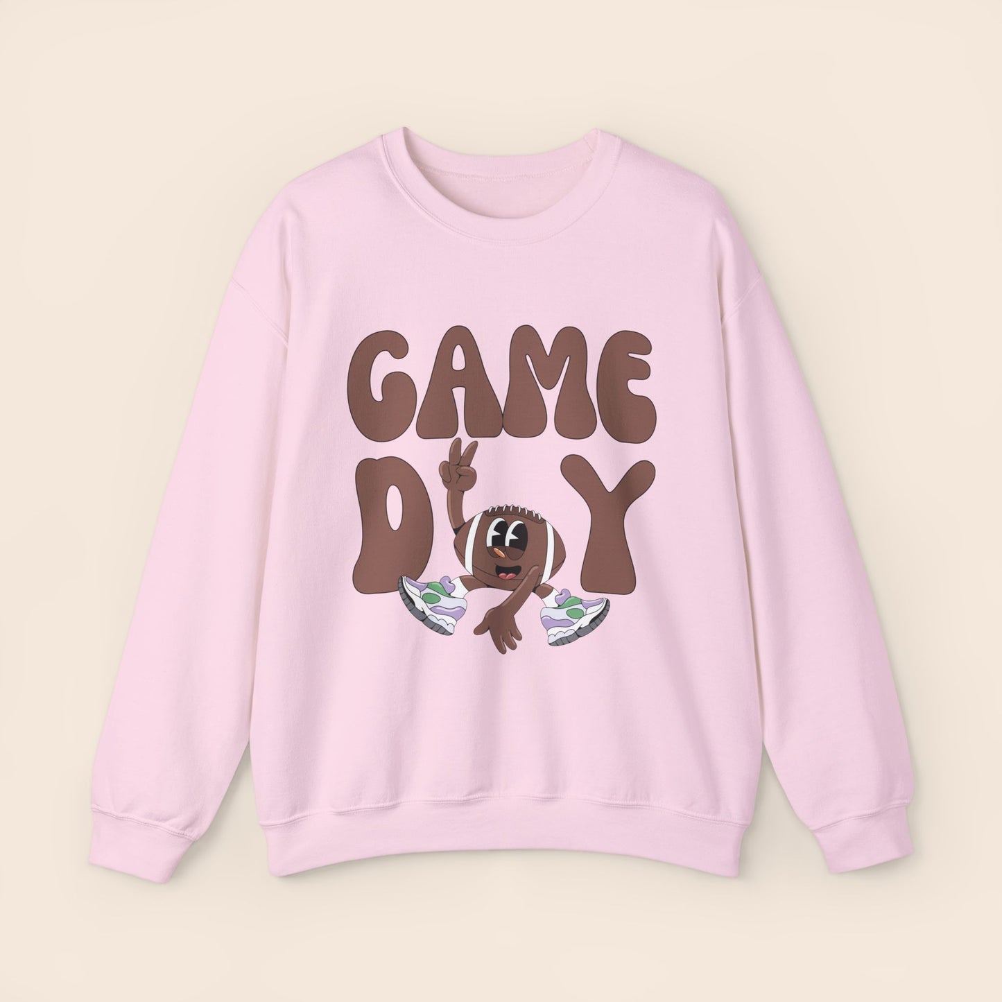 Game Day Football Crewneck Sweatshirt