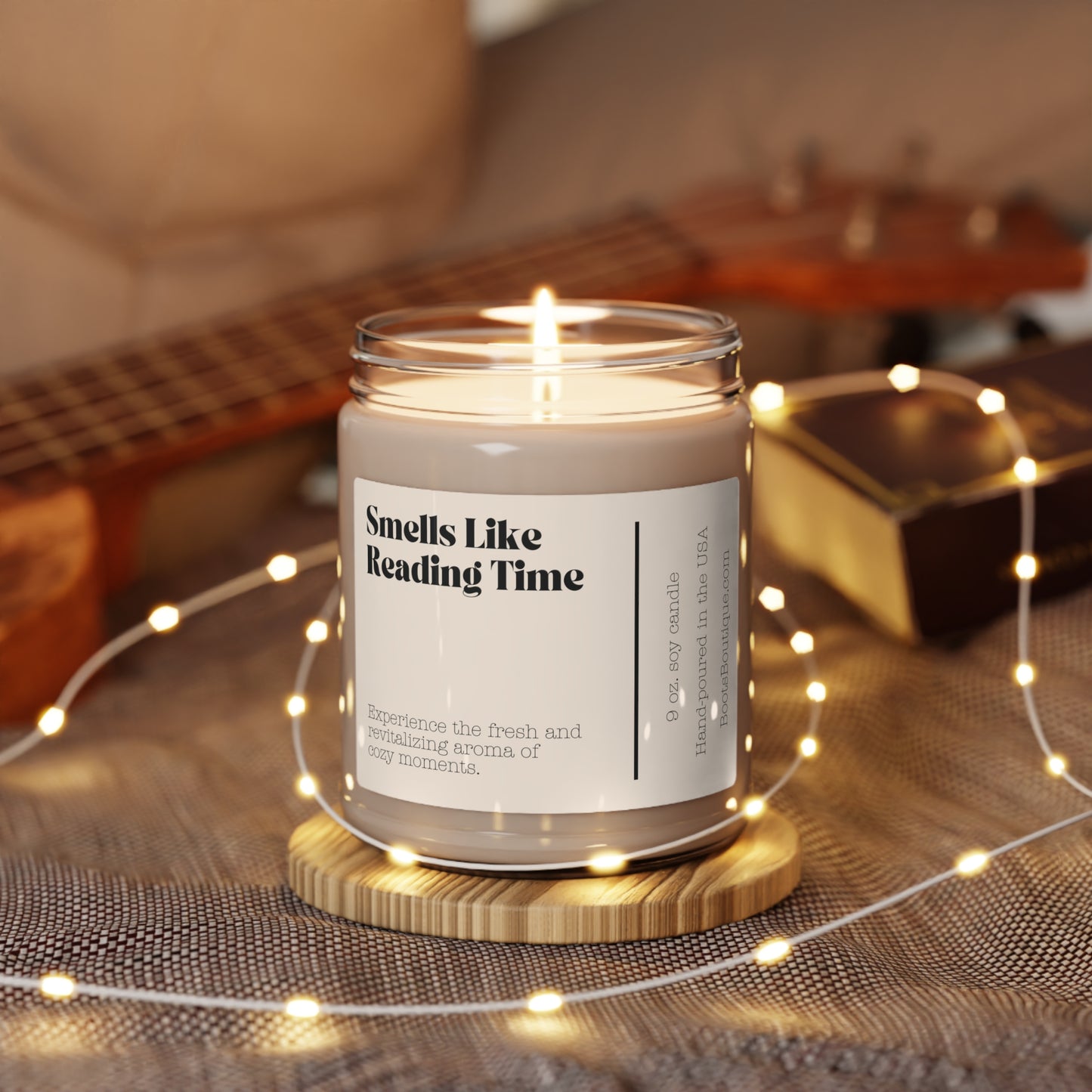 Smells Like Reading Time 9oz Soy Candle