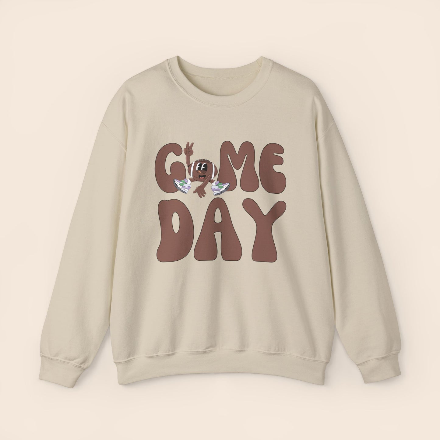 Game Day Football Crewneck Sweatshirt