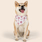 Pink Groovy Cowboy Boots and Hats Over the Collar Dog Bandana