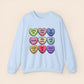 Candy Hearts Valentine's Day Crewneck Sweatshirt