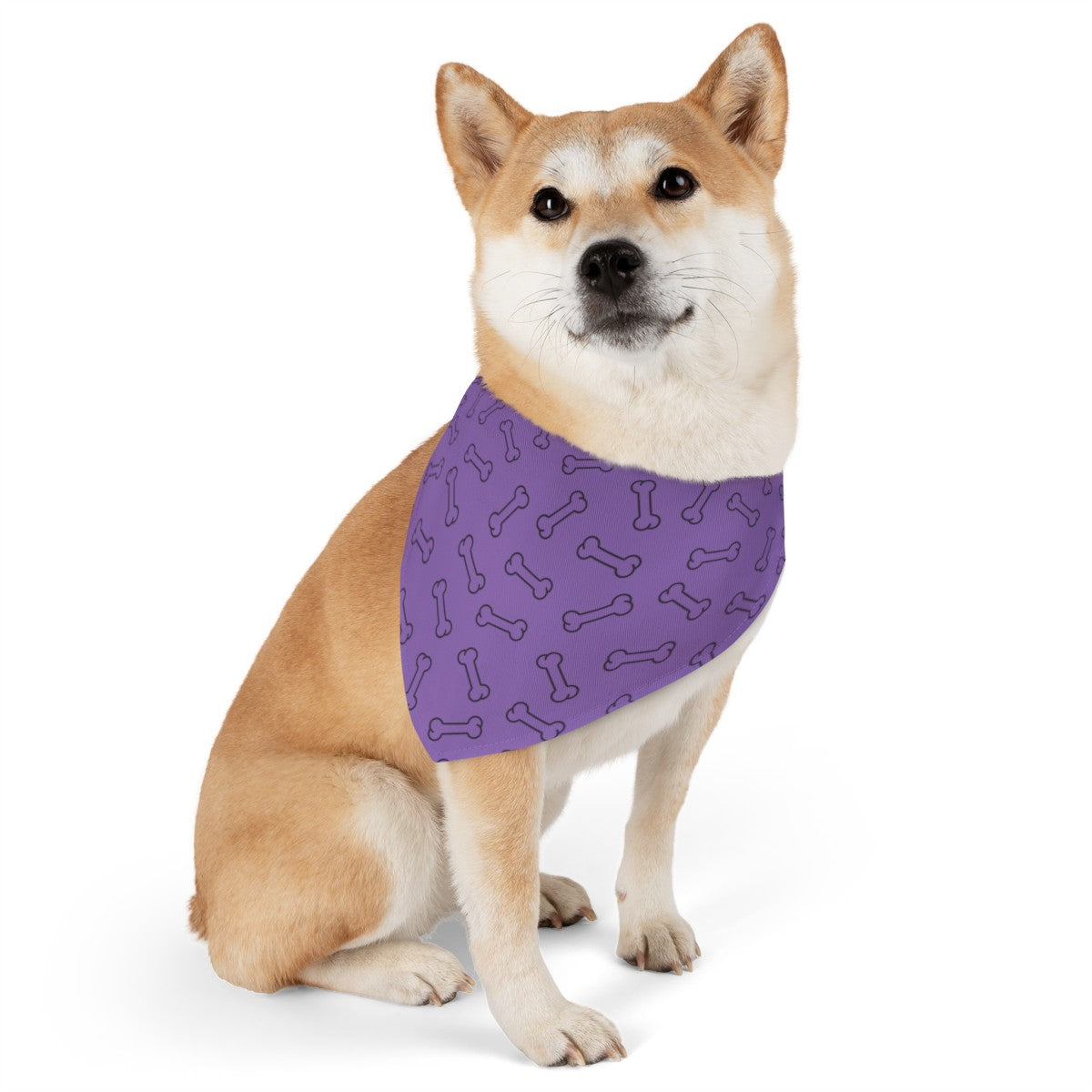 Dog Bone Over the Collar Dog Bandana