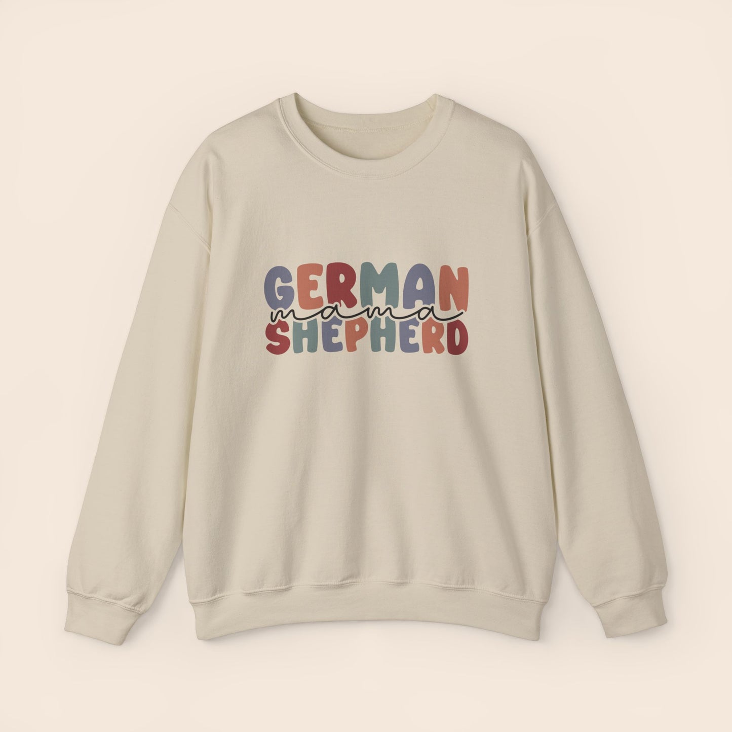 German Shepherd Mama Crewneck Sweatshirt