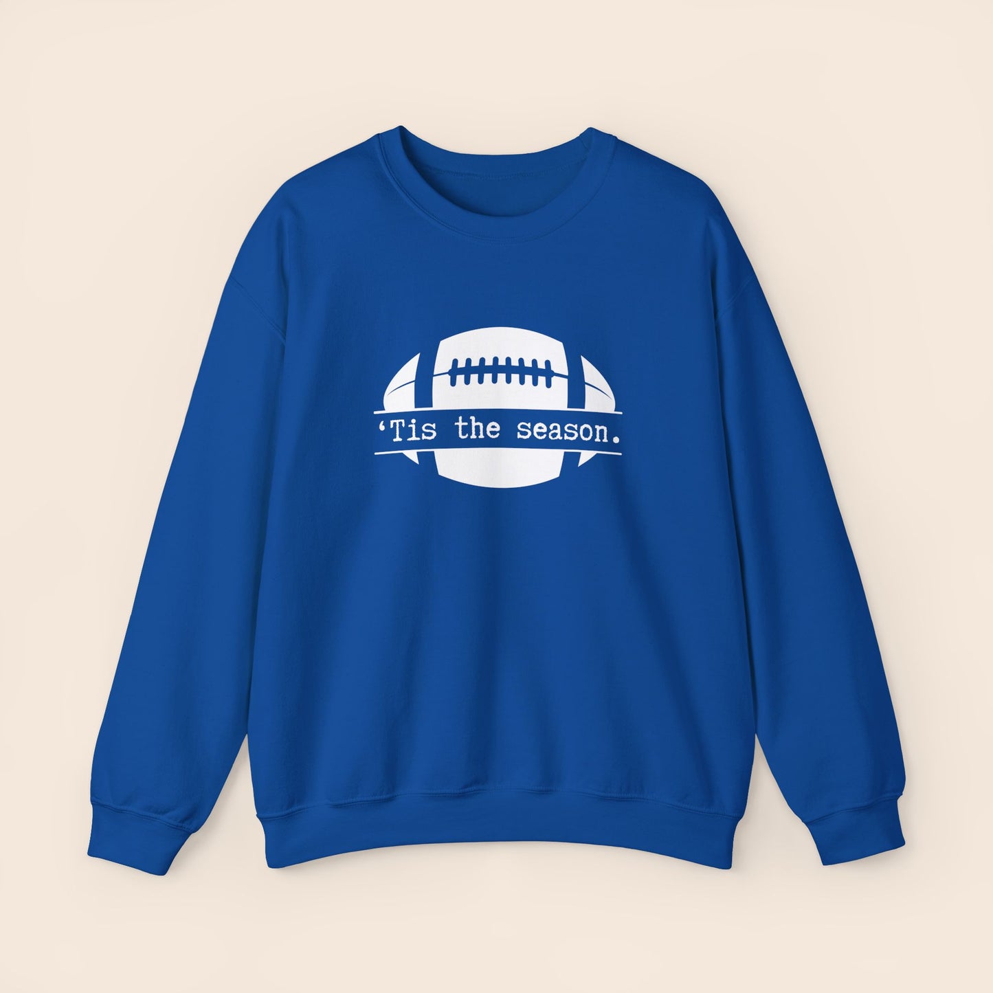 Tis' the Season - Football Season Crewneck Sweatshirt