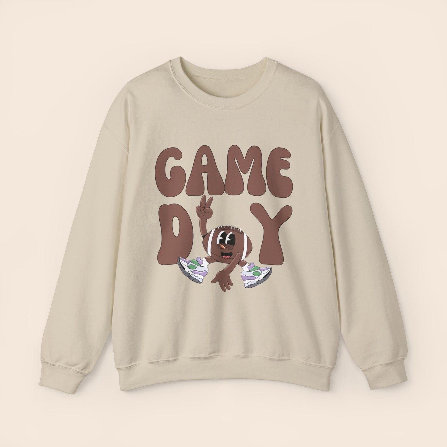 Game Day Football Crewneck Sweatshirt