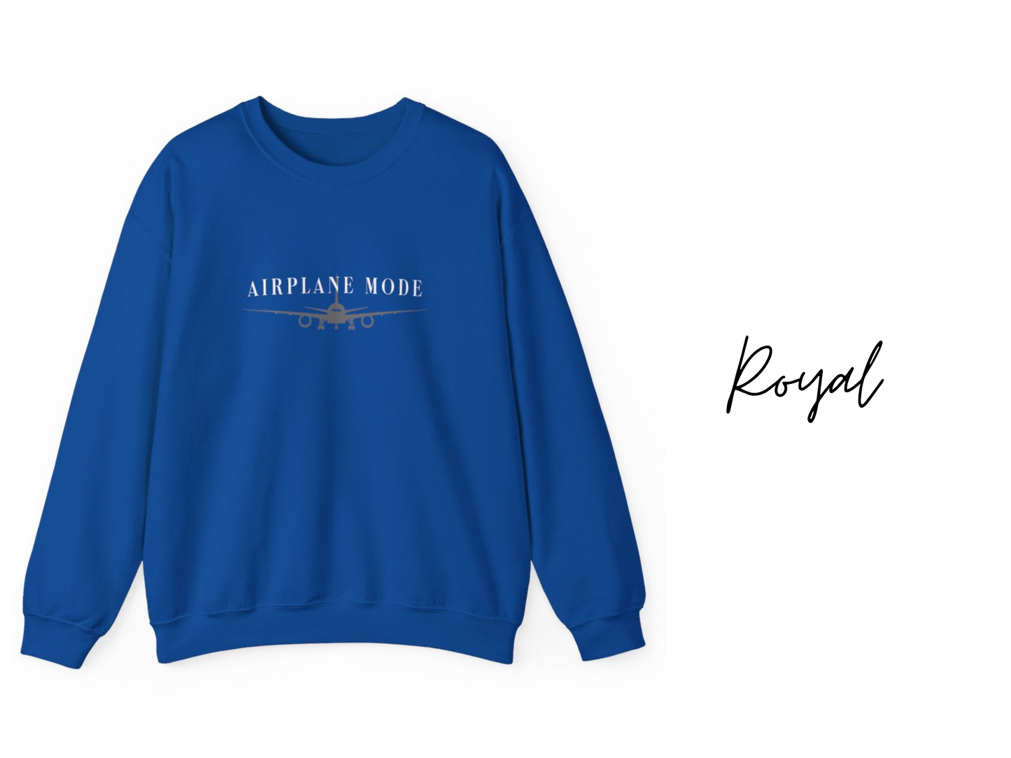 Airplane Mode Crewneck Sweatshirt