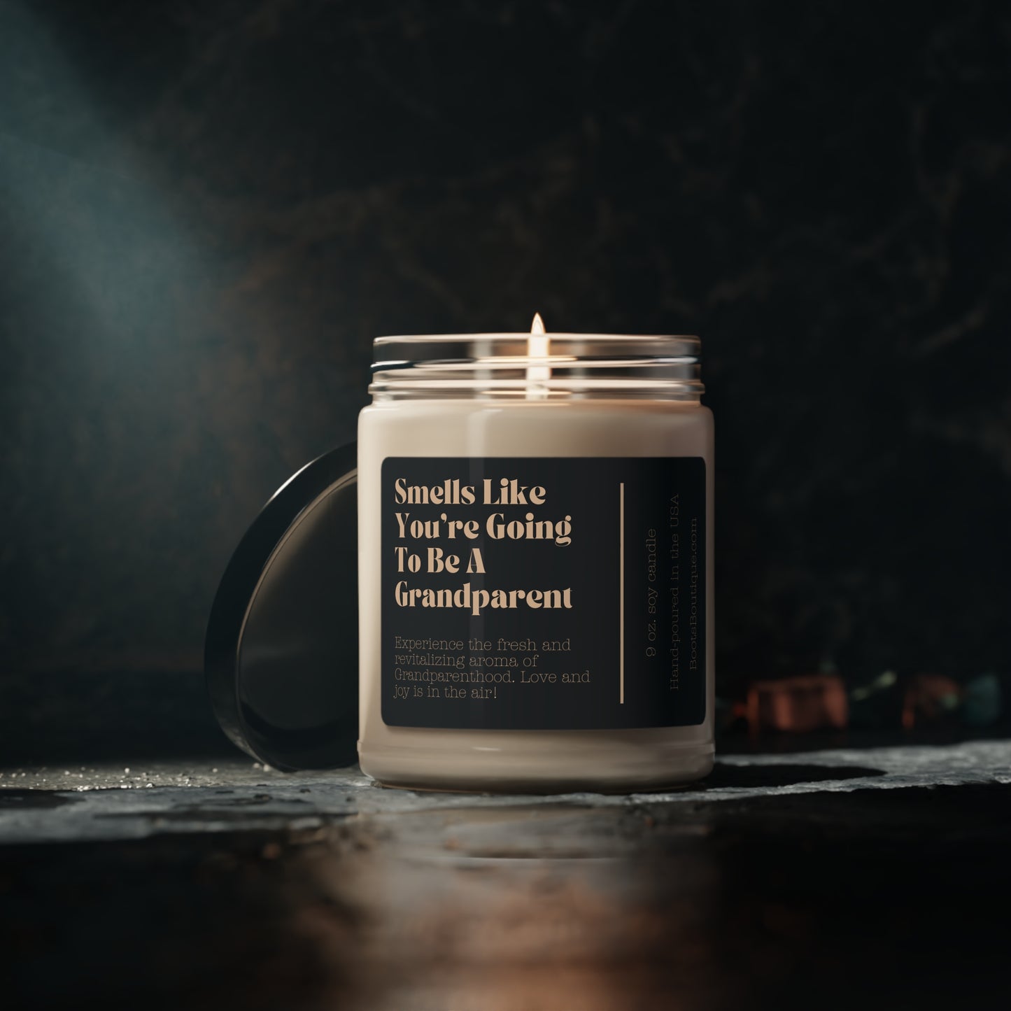 Smells Like You're Going To Be A Grandparent 9oz Soy Candle