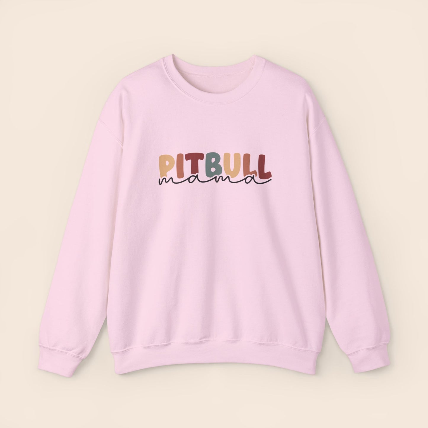 Pitbull Mama Crewneck Sweatshirt