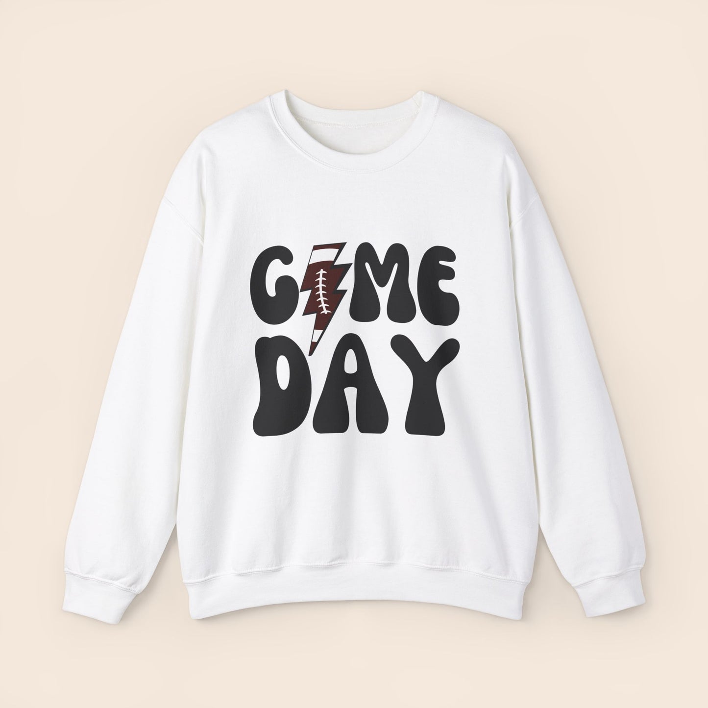 Game Day Football Crewneck Sweatshirt