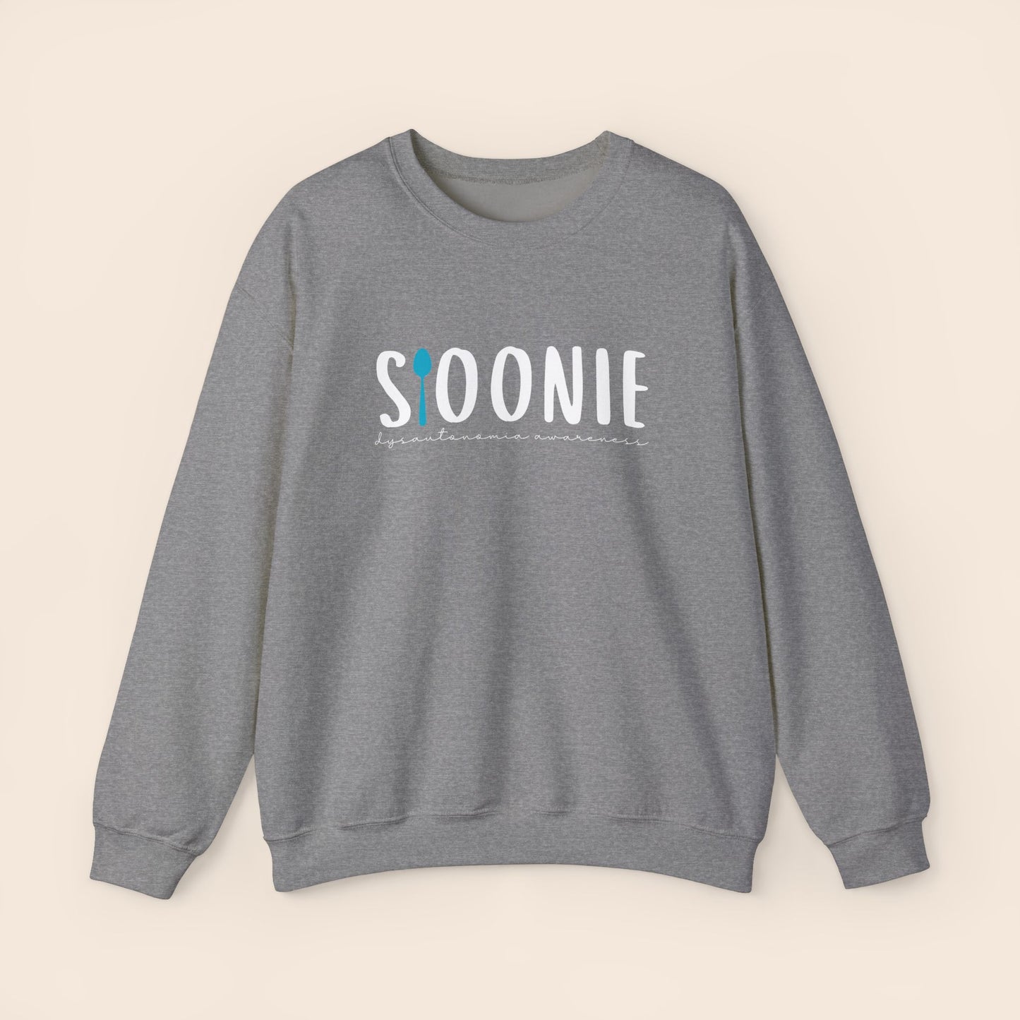 Spoonie - Dysautonomia Awareness Crewneck Sweatshirt