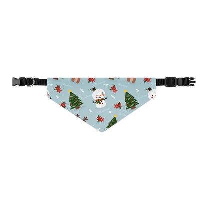 Christmas Over the Collar Dog Bandana