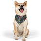 Christmas Over the Collar Dog Bandana