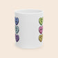 Candy Hearts Valentine's Day 11oz Ceramic Coffee Mug