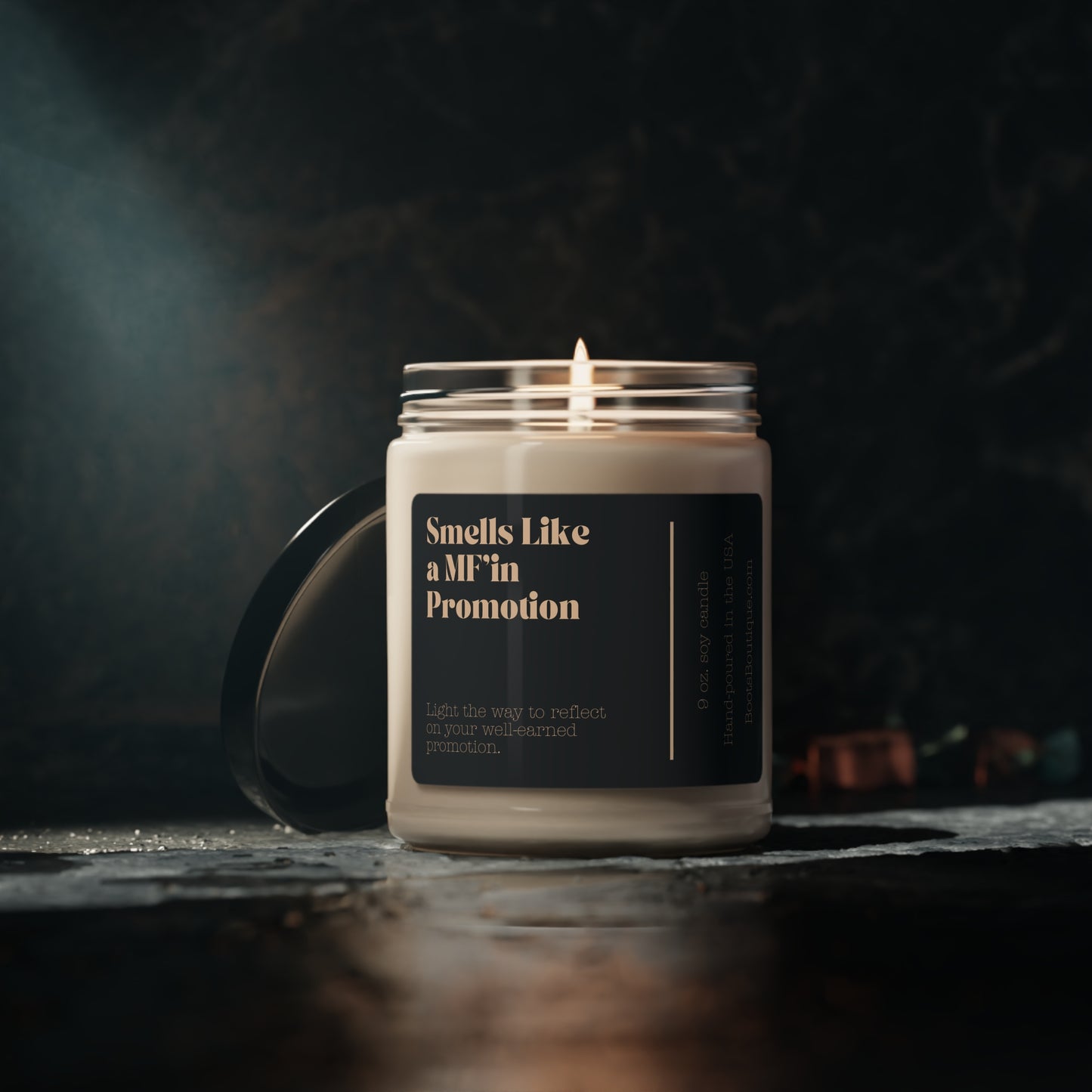 Smells Like A MF'in Promotion 9oz Soy Candle