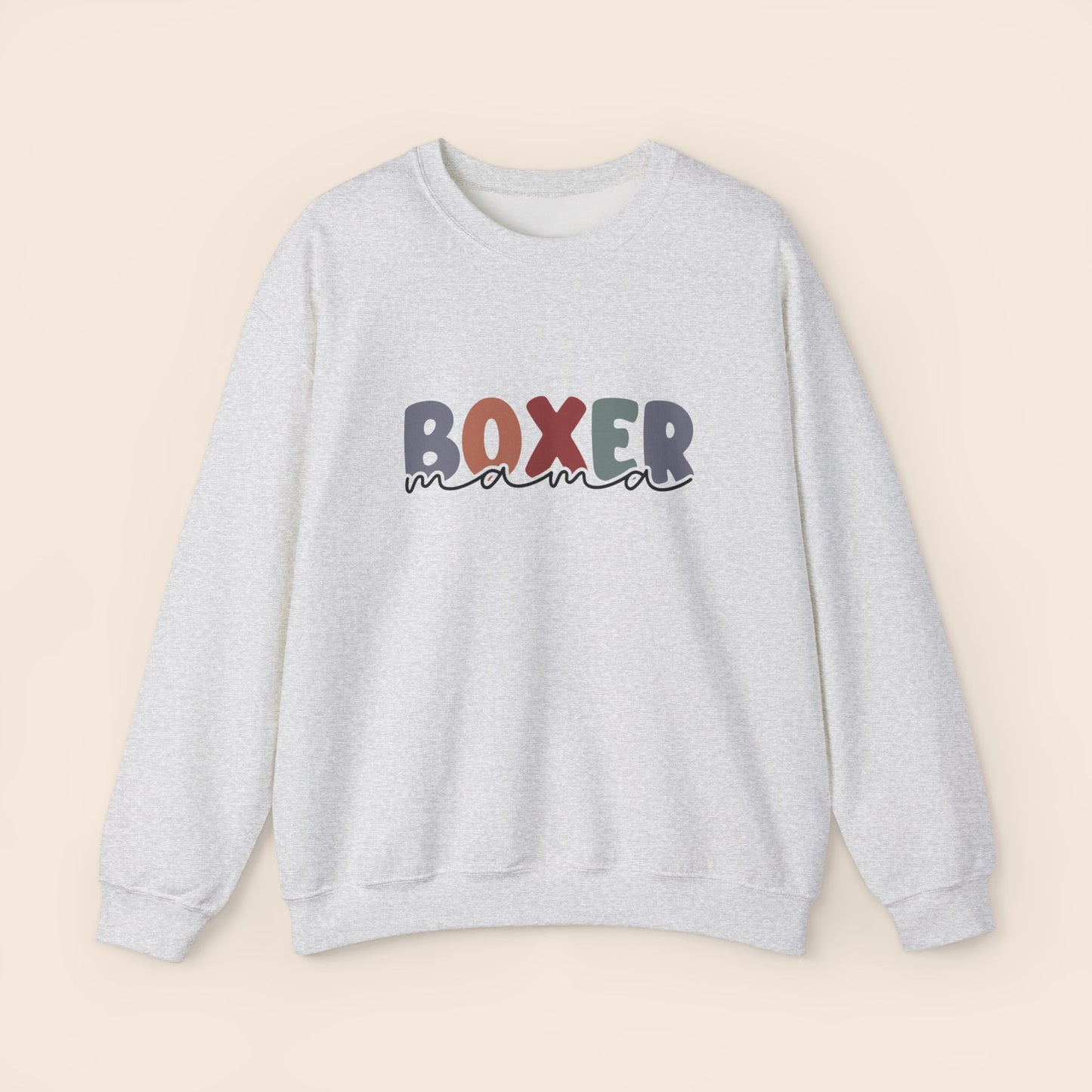 Boxer Mama Crewneck Sweatshirt