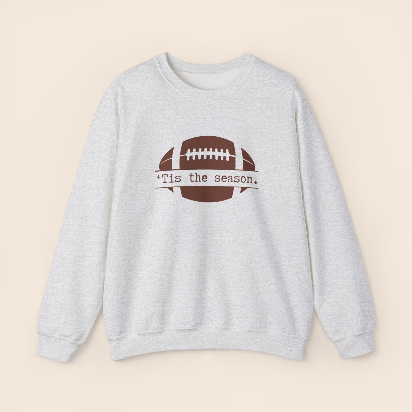 Tis' the Season - Football Season Crewneck Sweatshirt