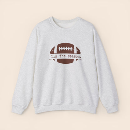 Tis' the Season - Football Season Crewneck Sweatshirt